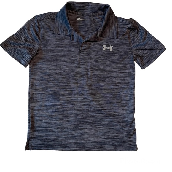 Boy’s Under Armour Polo Shirt- Size 7- Gray